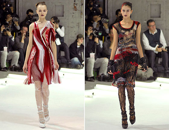 Rodarte designs are unlike any other They use color fiber and stitches 